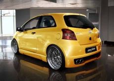 Toyota Yaris XP1 Heckstostange SW-Morph-Design 2005-2009