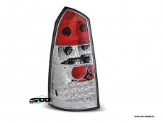 SW-Light LED Rckleuchten fr Ford Focus Turnier MK1 99-05 chrom
