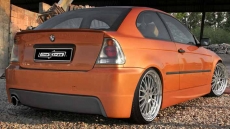 BMW E46 Compact Heckstostange Iron mit Teilegutachten