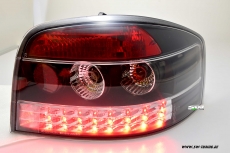 SW-Light LED Rckleuchten fr Audi A3 8P 03-08 schwarz