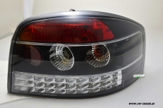 SW-Light LED Rckleuchten fr Audi A3 8P 03-08 schwarz