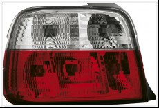 Rckleuchten fr 3er BMW E36 Compact red/crystal