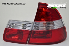 SW Rckleuchten fr 3er BMW E46 Touring 98-06 red/crystal