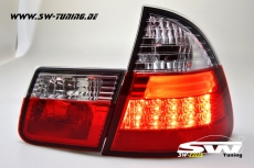 SW-Celis LED taillights BMW E46 Touring 01-06  red/crystal