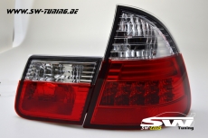 SW-Celis LED taillights BMW E46 Touring 01-06  red/crystal