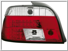 LED Rckleuchten BMW E39 95-00 red/crystal