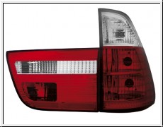 Rckleuchten BMW X5 Typ E53 00-02 red/crystal