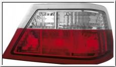 Rckleuchten Mercedes Benz W124 84-93 E-Kl. red/crystal