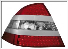 LED Rckleuchten Mercedes Benz W220 S-Klasse silver