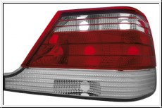 Rckleuchten Mercedes Benz W140 97-99 S-Klasse red/crystal