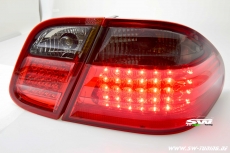 SW-Light LED Rckleuchten fr Mercedes Benz CLK W208 06/97-02 red/black