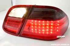 SW-Light LED Rckleuchten fr Mercedes Benz CLK W208 06/97-02 red/black