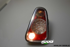 SW-Light LED Rckleuchten Mini One / Cooper 03-06 R50 R53 crystal/red