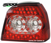 SW-Light LED taillights Golf III 1991-1998 red/crystal