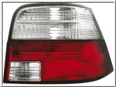 Rckleuchten VW Golf IV red/crystal