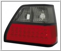 LED Rckleuchten VW Golf II red/black