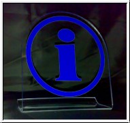 Info Led Schild