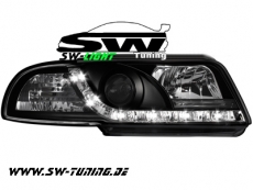 SW-Light Scheinwerfer fr AUDI A4 B5 99-01 LED Standlicht black