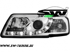 SW-Light Scheinwerfer Audi A3 8L 96-00 mit LED Standlicht chrome