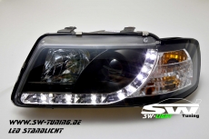 SW-Light Scheinwerfer Audi A3 8L 96-00 mit LED Standlicht black