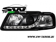 SW-Light Scheinwerfer Audi A3 8L 96-00 mit LED Standlicht black