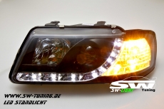 SW-Light Scheinwerfer Audi A3 8L 96-00 mit LED Standlicht black