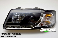 SW-Light Scheinwerfer Audi A3 8L 96-00 mit LED Standlicht black