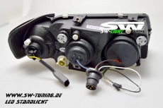 SW-Light Scheinwerfer Audi A3 8L 96-00 mit LED Standlicht black