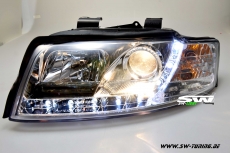 SW-Light Scheinwerfer Audi A4 8E B6 01-04 LED Standlicht chrom