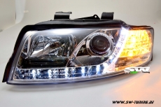 SW-Light Scheinwerfer Audi A4 8E B6 01-04 LED Standlicht chrom