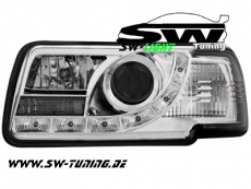 SW-Light Scheinwerfer Audi 80 B4 Lim/Avant 91-94 LED TFL-Optik
