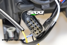 SW-Light headlights Audi A6 97-01 LED position light black