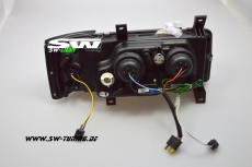 SW-Light headlight VW T4 Type 7D 90-03 LED positionlight black short nose