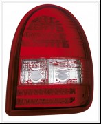 LED Rckleuchten Opel Corsa B 03.1993-03.2001 3Trer red/crystal