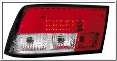 LED Rckleuchten Opel Calibra 90-98  red/crystal