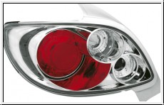 Rckleuchten Peugeot 206cc chrom
