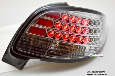 LED Rckleuchten fr Peugeot 206cc chrom
