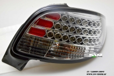 LED Rckleuchten fr Peugeot 206cc chrom