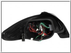 LED Rckleuchten fr Peugeot 206 Limousine chrom