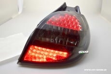 SW-Light LED Rckleuchten fr Renault Clio III 05-08 black
