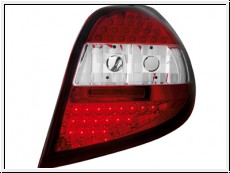 LED Rckleuchten Renault Clio 3 Typ R 05-08 red/crystal