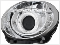 Angel Eye Scheinwerfer Fiat 500 ab 07 chrome