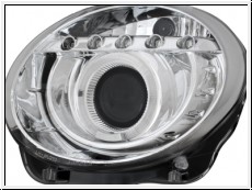 Angel Eye Scheinwerfer Fiat 500 ab 07 chrome