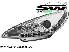 SW-Light Scheinwerfer Peugeot 206 99-07 LED Standlicht chrom