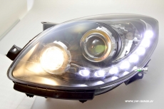 SW-Light Scheinwerfer Renault Twingo II 07-12 LED Standlicht black