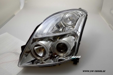Angel Eye Scheinwerfer fr Suzuki Swift EZ MZ 05-10 2 LED Standlichtringe