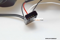 SWCCFL Angel Eye Scheinwerfer fr Mercedes Benz CLK W208 97-02 black CCFL-Ringe