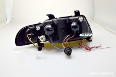 Angel Eye Scheinwerfer fr AUDI A4 B5 95-98 LED Standlichtringe chrom