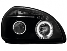 Angel Eye Scheinwerfer Hyundai Tucson 04-10 black LED Standlicht