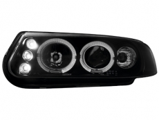 Angel Eye Scheinwerfer Rover 200 95-00 LED Standlichtringe black